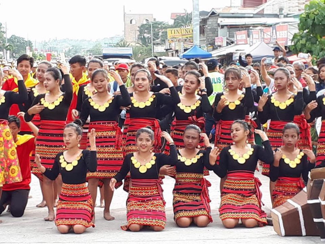 Kalinga dancers during the 2nd Bodong Festival celebration