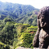 President Duterte Mime in Banaue,Ifugao. Hehe.