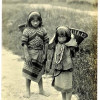 Benguet Kids With Kayabang (carrying Basket). Date Unknown.
