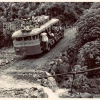 A Dangwa Tranco Bus in La Trinidad, Benguet. Circa 1960s